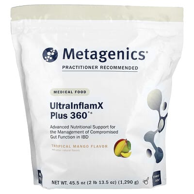 UltralnflamX Plus 360°® пищевое средство, Tropical Mango, 1,290 g