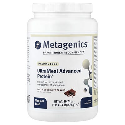 Medical Food, UltraMeal Advanced Protein®, Dutch Chocolate, 1 lb 4.74 oz (588 g)