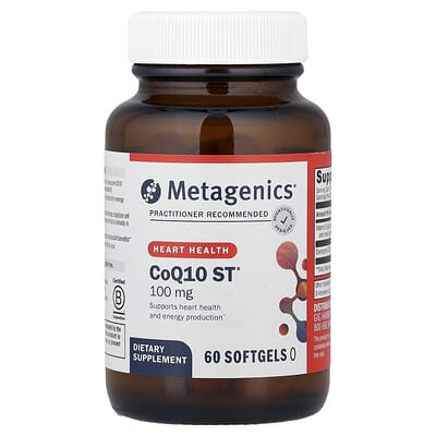 CoQ10 ST®, 100 mg, 60 Softgels