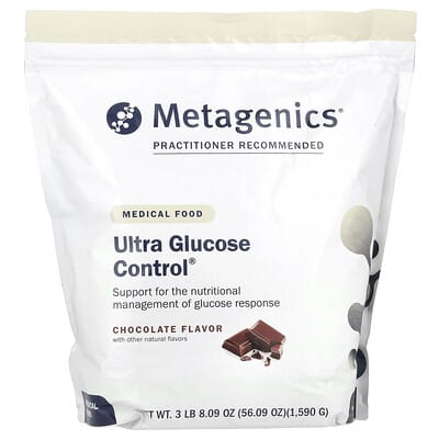 Ultra Glucose Control®, медицинское питание, шоколад, 56.09 oz (1,590 g)