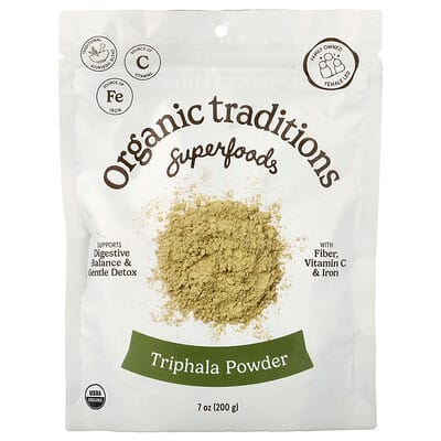 Порошок Superfoods Triphala, 7 oz (200 g)