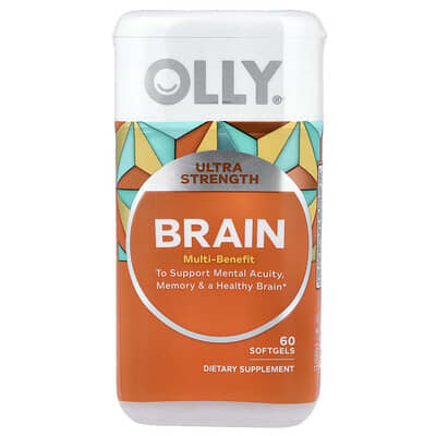 OLLY Brain 60 мягких капсул