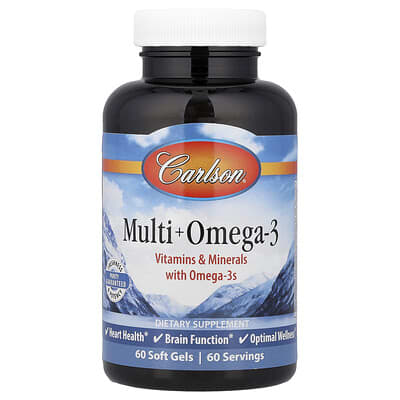 Multi + Omega-3, 60 Soft Gels