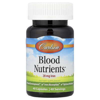 Blood Nutrients®, 40 капсул