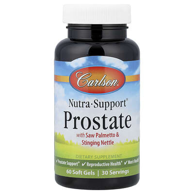 Carlson Nutra-Support® Prostate, 60 мягких капсул