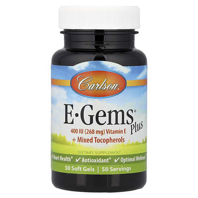 E-Gems® Plus, 50 мягких капсул