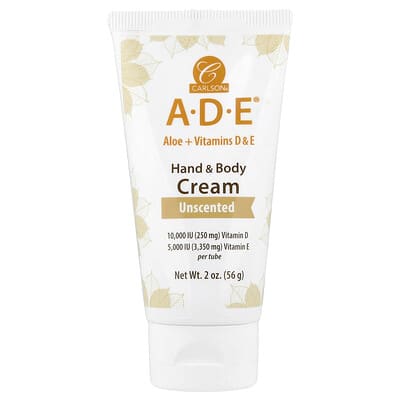 Крем для рук и тела A-D-E®, без запаха, 2 oz (56 g)