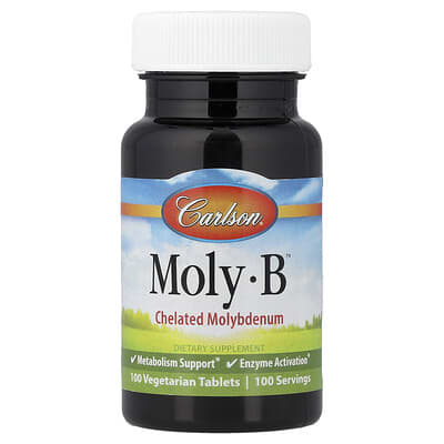 Moly-B™, 100 вегетарианских таблеток (500 mcg на таблетку)