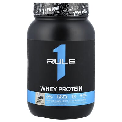Сыворотка протеина Whey Protein, Cookies & Creme, 1.95 lbs