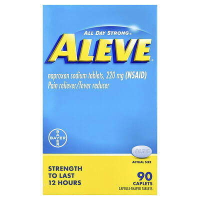 Naproxen Sodium Tablets, 220 mg, 90 Caplets