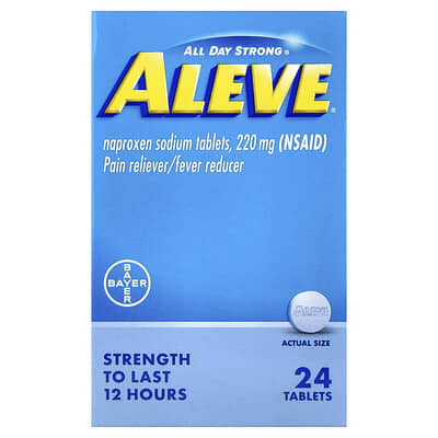 Naproxen Sodium Tablets, 220 mg, 24 Tablets