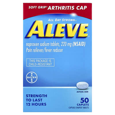 Naproxen Sodium Tablets, 220 mg, 50 Caplets
