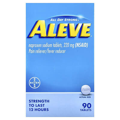 Naproxen Sodium Tablets, 220 mg, 90 Tablets