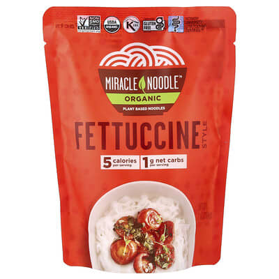 Organic Fettuccine Style, 7 oz (200 g)