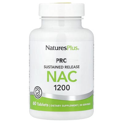 Pro NAC 1200, Sustained Release, 60 таблеток (600 mg Per tablet)