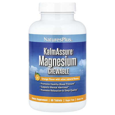 KalmAssure®, Magnesium Chewable, Orange, 60 Tablets