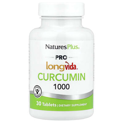 Pro Longvida® Curcumin 1000, 1,000 mg, 30 таблеток