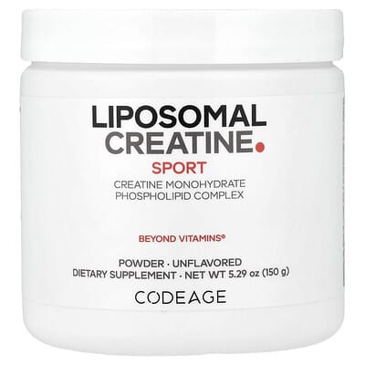 Sport, Liposomal Creatine Powder, Unflavored, 5.29 oz (150 g)