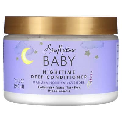 SheaMoisture детский ночной кондиционер с медом манука и лавандой 340 ml