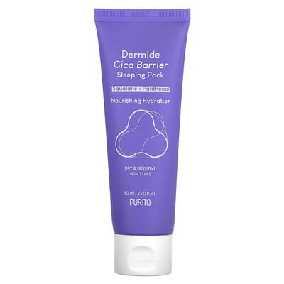 Purito Dermide Cica Barrier Ночная маска, 2.70 fl oz (80 ml)