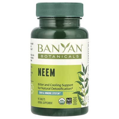 Neem, 90 таблеток (500 mg на таблетку)