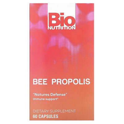Bee Propolis, 60 капсул (500 mg на капсулу)