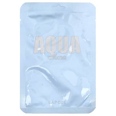 Lapcos Aqua Daily маска для красоты кожи, увлажняющая, 1 шт., 1.01 fl oz (30 ml)