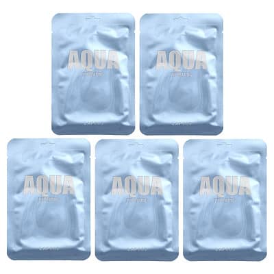 Набор тканевых масок для лица Lapcos Hydrating Beauty, Aqua, 5 шт, 30 ml