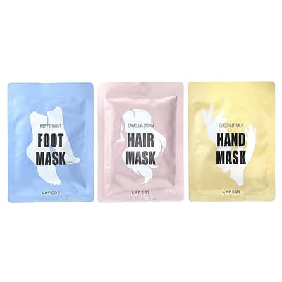 Variety Body Mask  Pack, 3 Masks