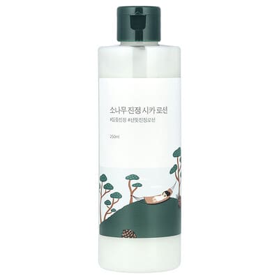 Round Lab Успокаивающая лосьон с центеллой, Pine Calming Cica Lotion, 8.45 fl oz (250 ml)