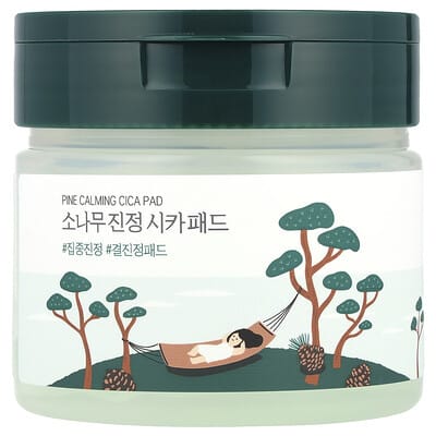 Round Lab Pine Calming CICA патчи, 50 шт, 6.59 fl oz (195 ml)