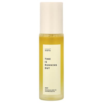Sioris Time Is Running Out мист для лица, 3.38 fl oz (100 ml)