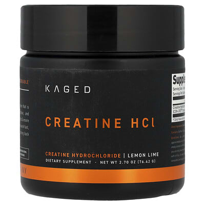 Creatine HCl, Lemon Lime, 2.7 oz (76.42 g)