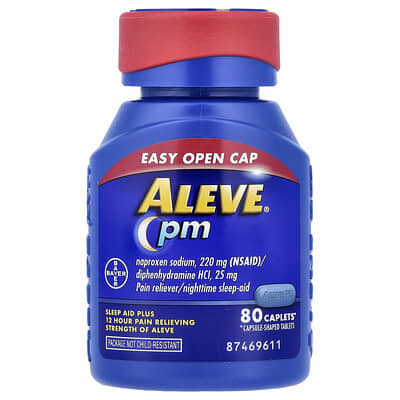 Aleve PM, 80 капсул