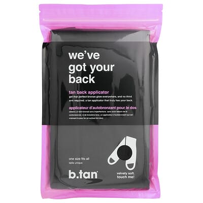 Аппликатор b.tan Tan Back Applicator, черный, универсальный размер