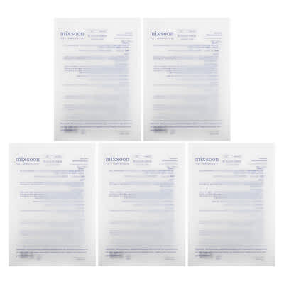 Mixsoon Bifida Beauty Mask Pack, 5 масок, 0.17 oz (5 g) каждая
