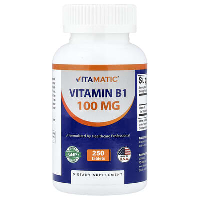 Витамин B1, 100 mg, 250 таблеток