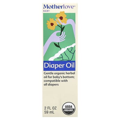Детское масло для подгузников, 2 fl oz (59 ml)