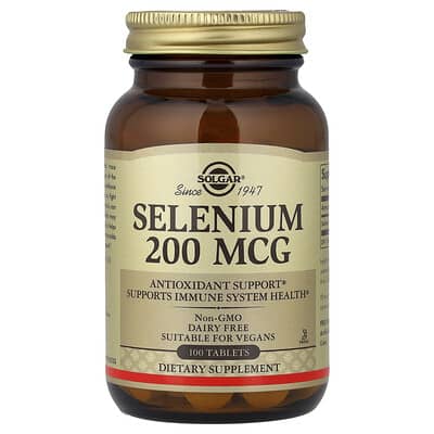 Селен Selenium, 200 mcg, 100 таблеток