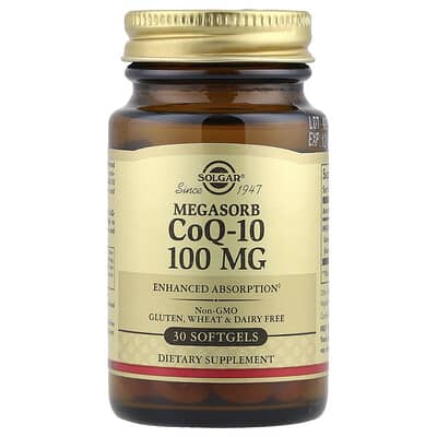 Megasorb CoQ-10, 100 mg, 30 мягких капсул