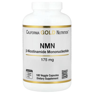 NMN, 175 mg, 180 вегетарианских капсул