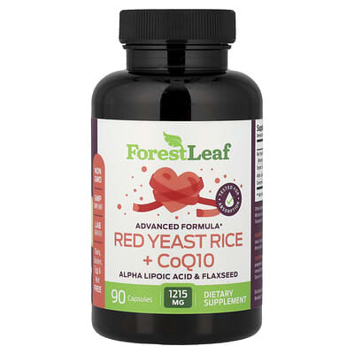 Red Yeast Rice + CoQ10, 90 капсул
