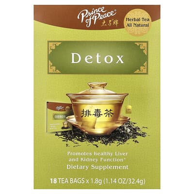 Травяной чай Detox 18 пакетиков 32.4 g