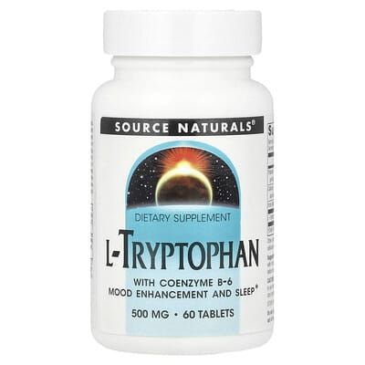 L-Tryptophan с коэнзимом B-6, 60 таблеток