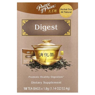 Травяной чай Prince of Peace Digest 18 пакетиков 1.14 oz (32.4 g)