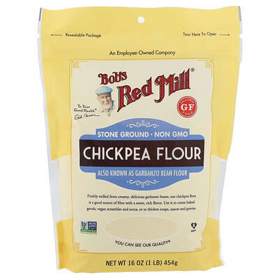 Gluten Free Chickpea Flour, 1 lb (454 g)