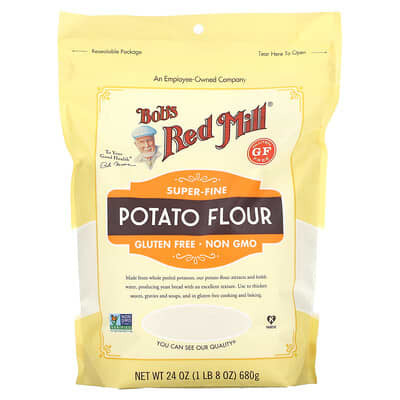 Мука из картофеля, Super-Fine, 1 lb 8 oz (680 g)