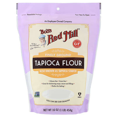 Мука тапиоковая Bob's Red Mill Gluten Free 16 oz (454 g)