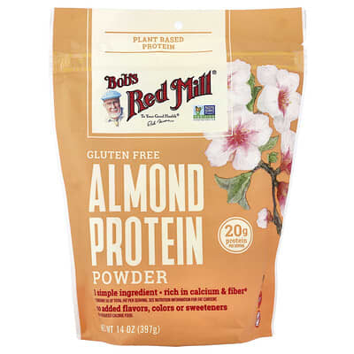 Almond Protein Powder, Gluten Free, 14 oz (397 g)