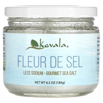 Морская соль Fleur De Sel, Gourmet, Less Sodium, 184 g